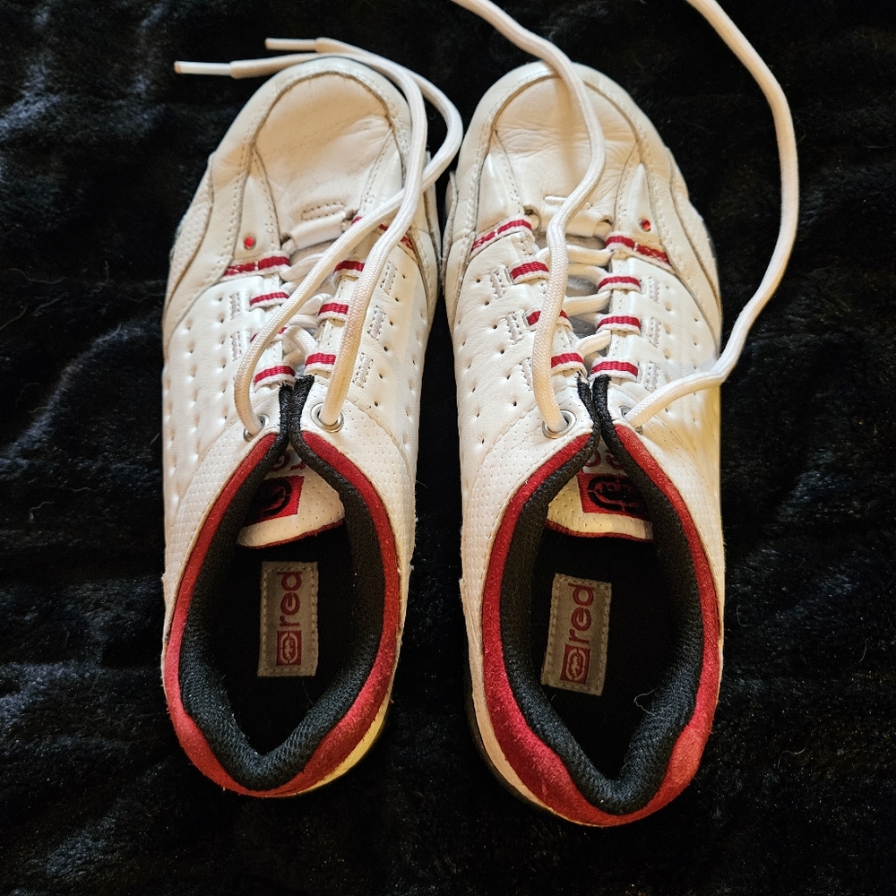Red Brand Black and Red Sneakers